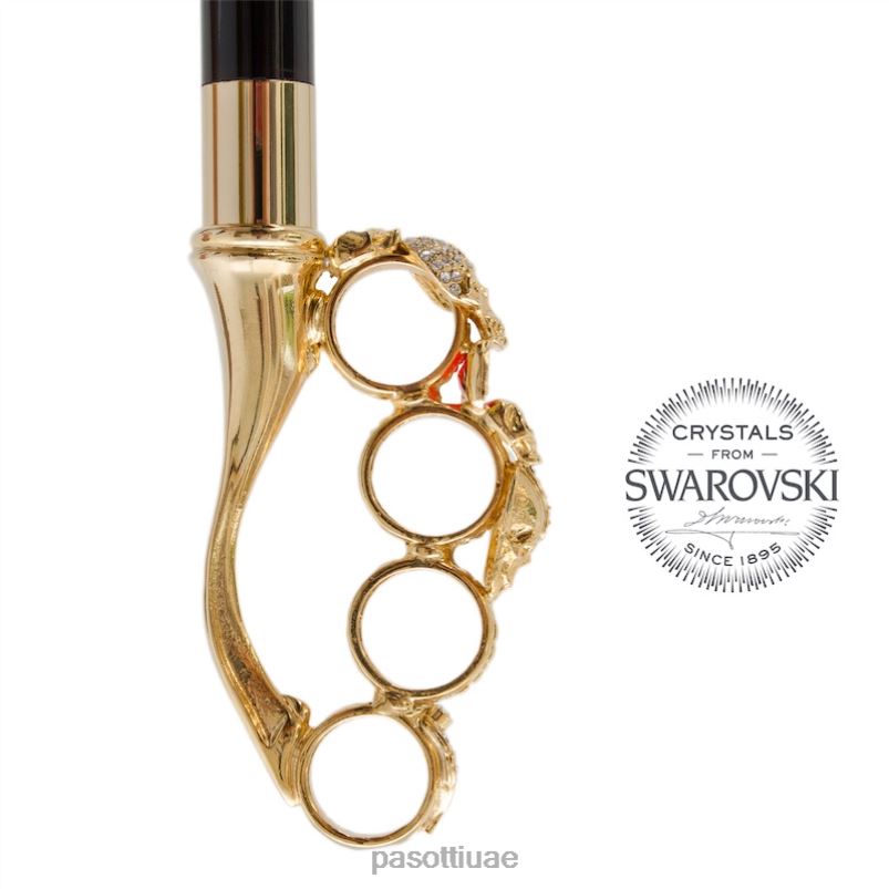 مظلة | 189 5a488-91 w84 - مظلة مفصلية بطباعة حيوانية حمراء PASOTTI Z446V504